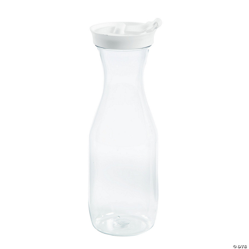 35 oz. Reusable Plastic Carafe with Lid Image