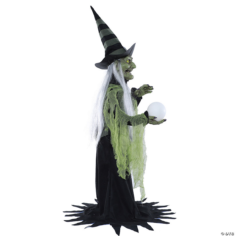 36" Fortune Teller Witch Animated Prop Oriental Trading