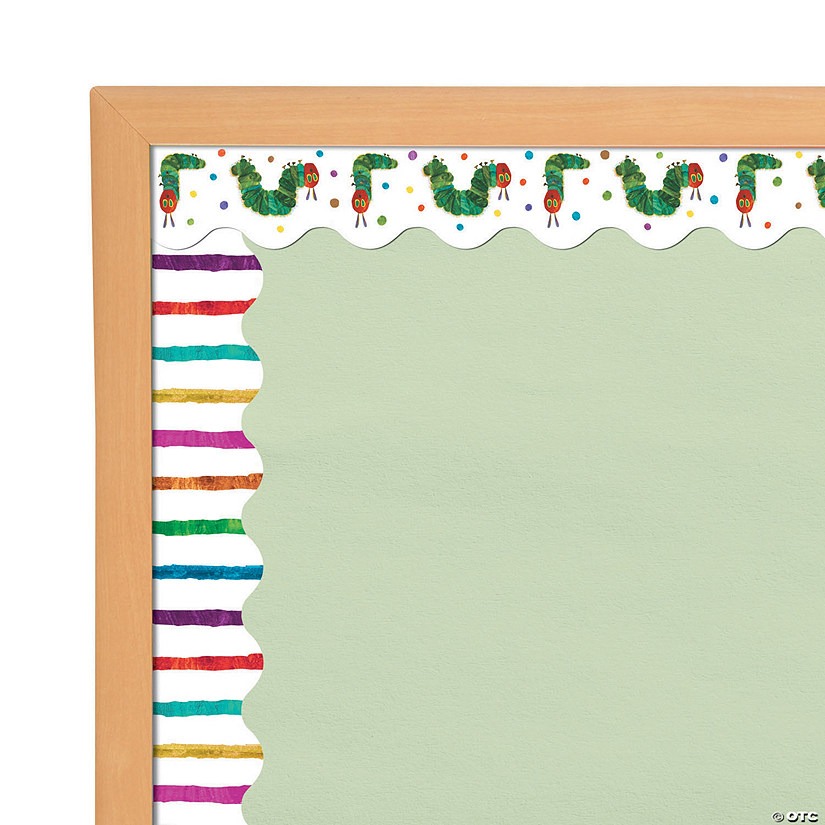 36 Ft. x 2 1/4" World of Eric Carle Double-Sided Cardstock Bulletin Board Border Image