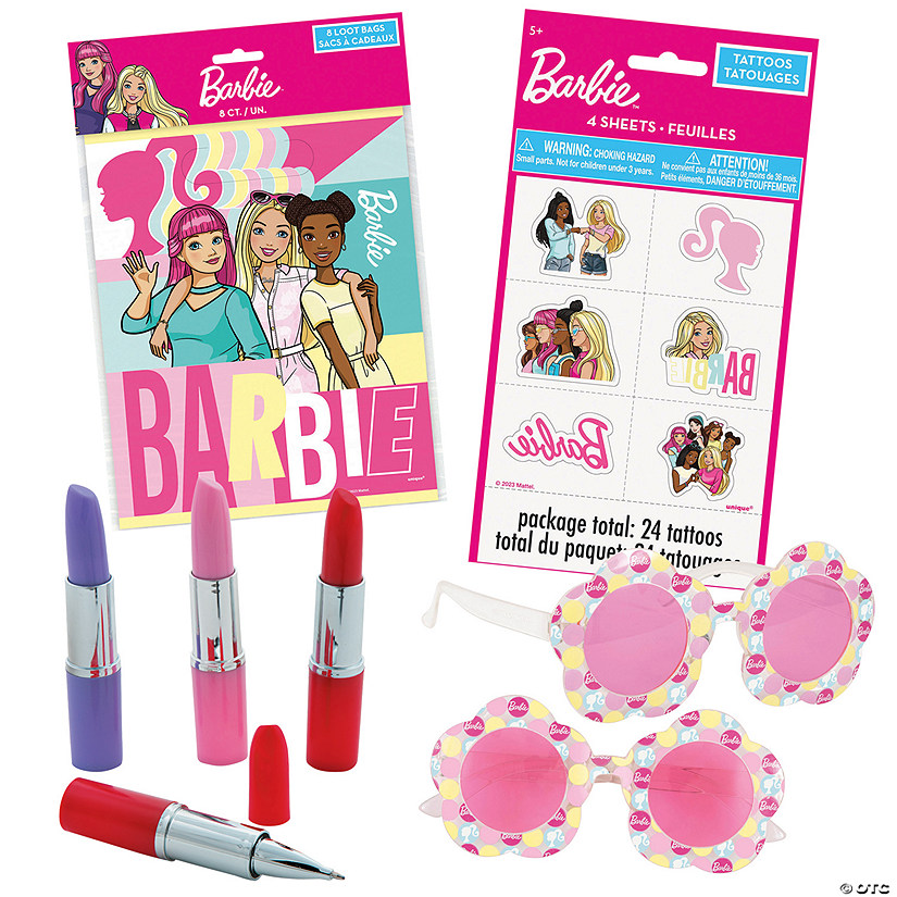 36 Pc. Barbie<sup>&#174;</sup> Favor Kit for 8 Image