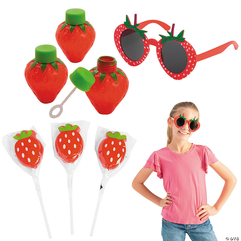 36 Pc. Berry Party Handout Kit for 12 Image