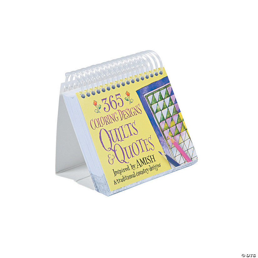 365 Coloring Designs Spiral Perpetual Calendar Image
