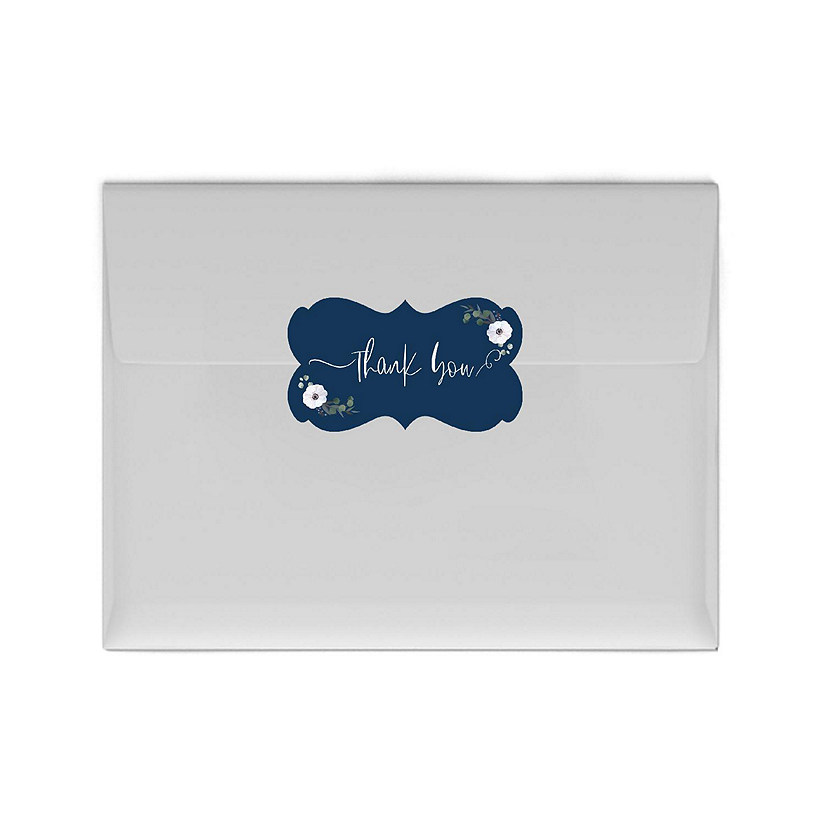 36PK Thank You Fancy Frame Labels Image