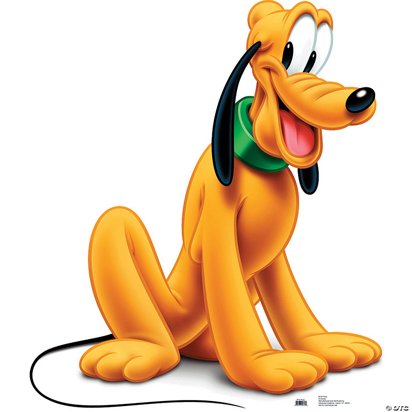 39" Disney's Pluto Life-Size Cardboard Cutout Stand-Up Image