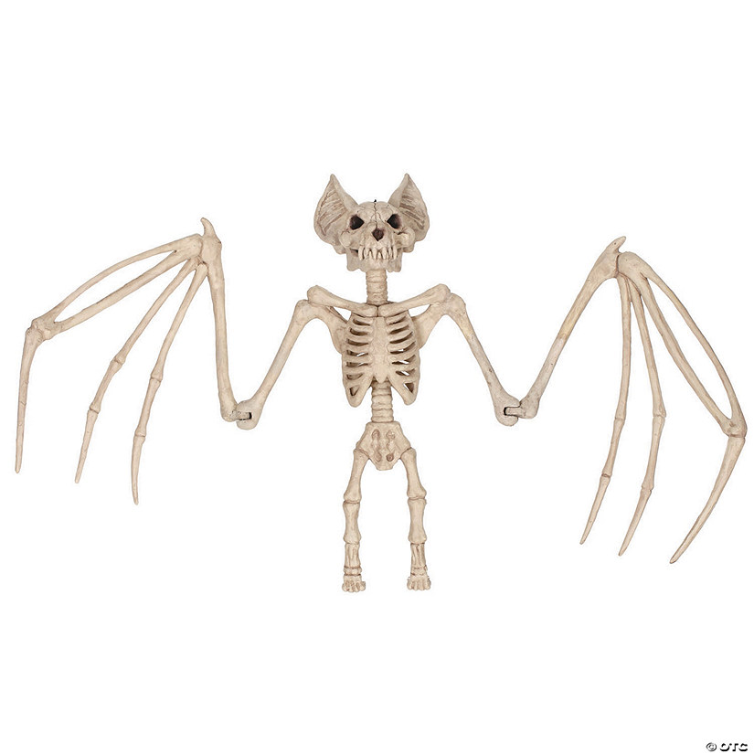 39" x 4" Bat Skeleton Halloween Decoration Image