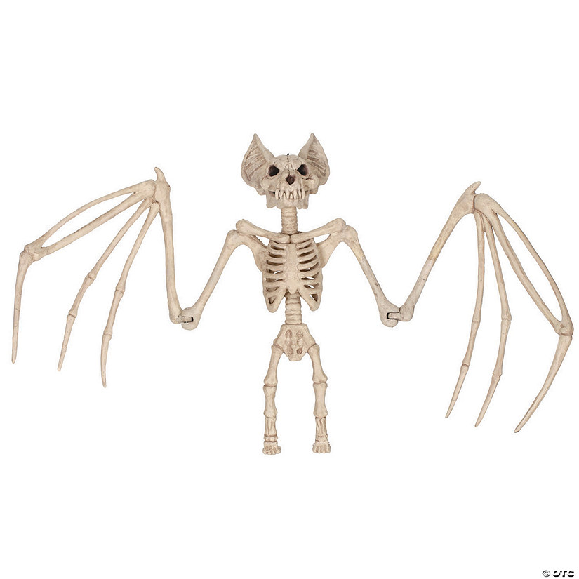39" x 4" Bat Skeleton Halloween Decoration Image