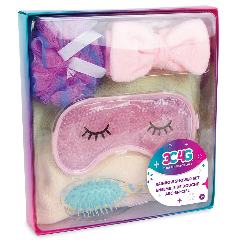 3C4G: Rainbow Shower Set - 5 Piece Set, Make It Real,Ages 6+ Image