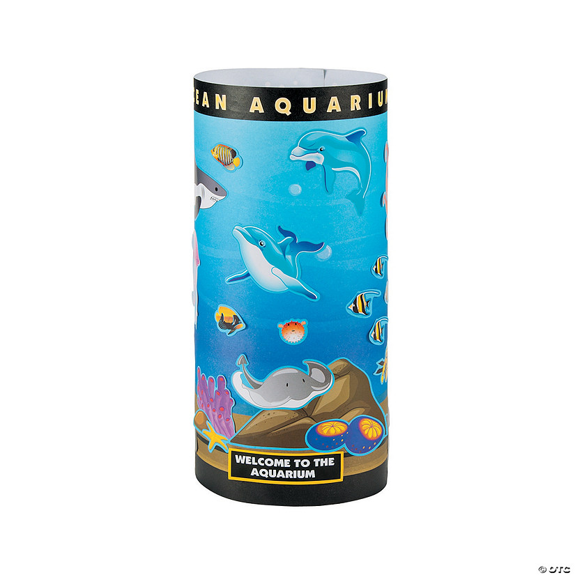 3D Aquarium Giant Sticker Scenes Discontinued