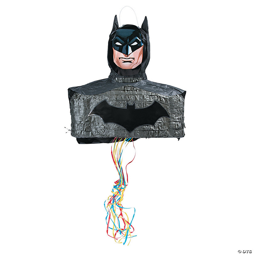 3D Batman Pull-String Pi&#241;ata Image