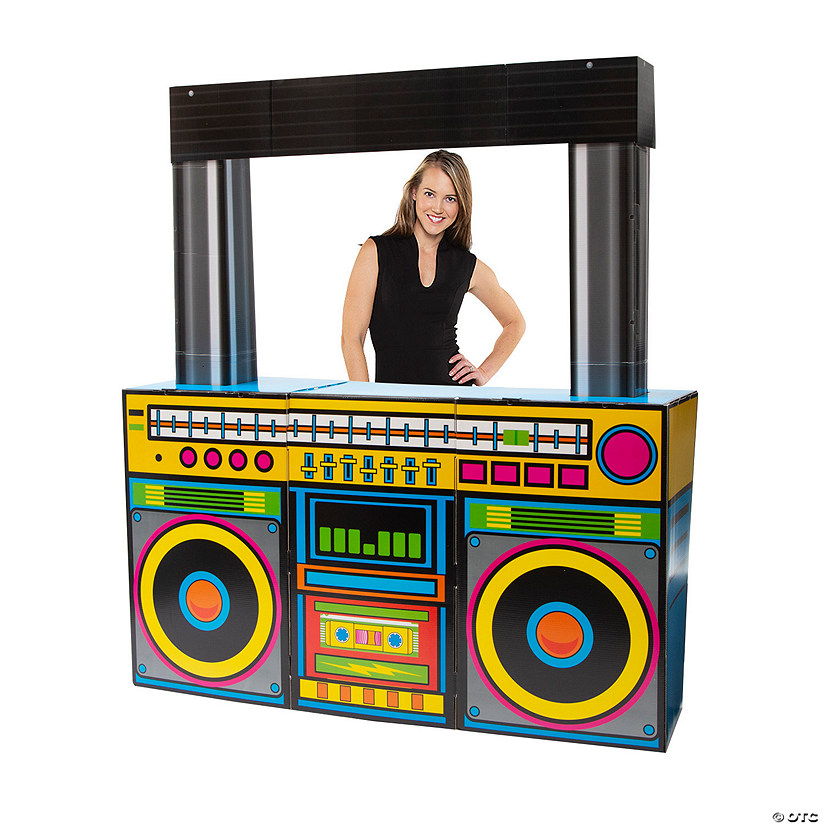 3D Boom Box Cardboard StandUp