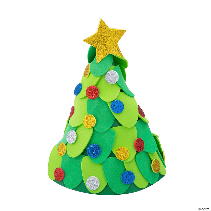 3D Christmas Tree Craft Kit - Makes 12 Image