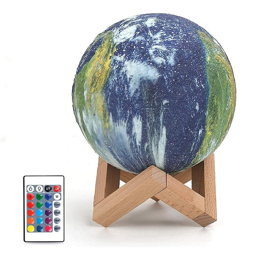 3D Earth Lamp - 15cm Image