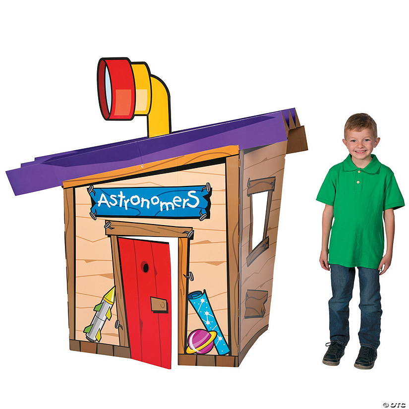 3D God&#8217;s Galaxy VBS Clubhouse Cardboard Cutout Stand-Up Image