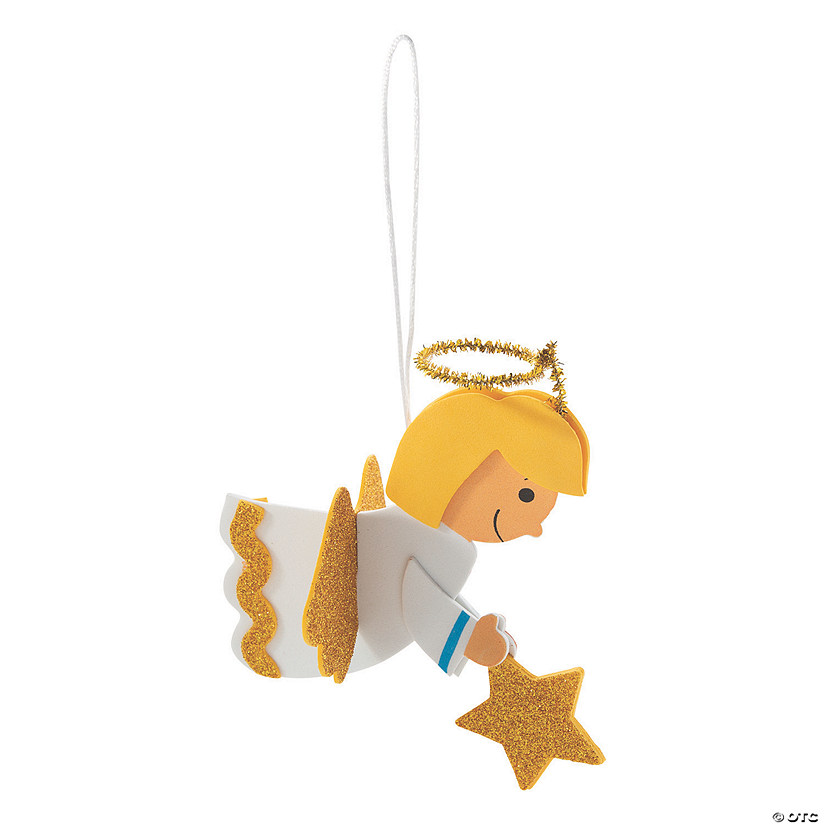 3D Hanging Angel Ornament Craft Kit Image