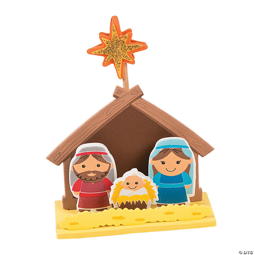 3D Holy Family Craft Kit Oriental Trading