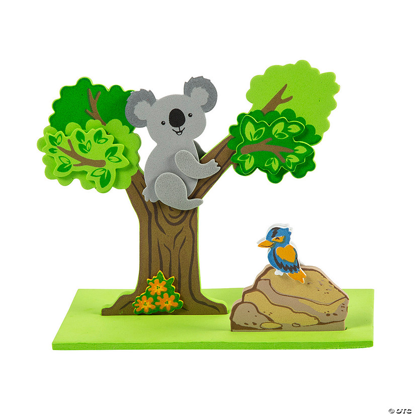 3D Koala Craft Kit - Makes 12 Image