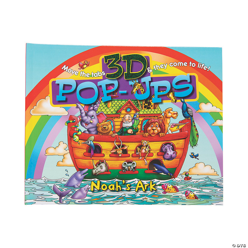 3D Noah's Ark Pop-Ups Book Image