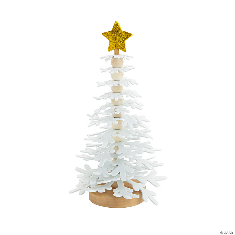 3D Snowflake Tree Craft Kit - Makes 1 Image