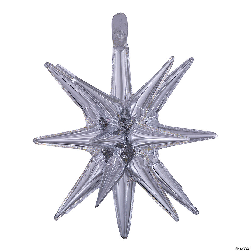 3D Star 20" Mylar Balloon Image