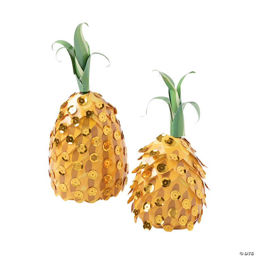 3D Tabletop Pineapple Craft Kit - Makes 2 Image