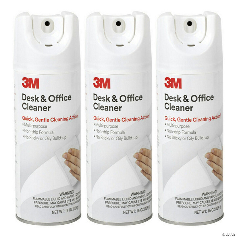 3M Desk & Office Cleaner, Pack of 3 Image