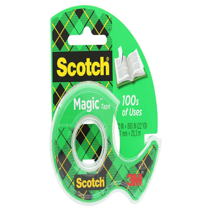 3M Scotch Transparent Tape 1/2 IN