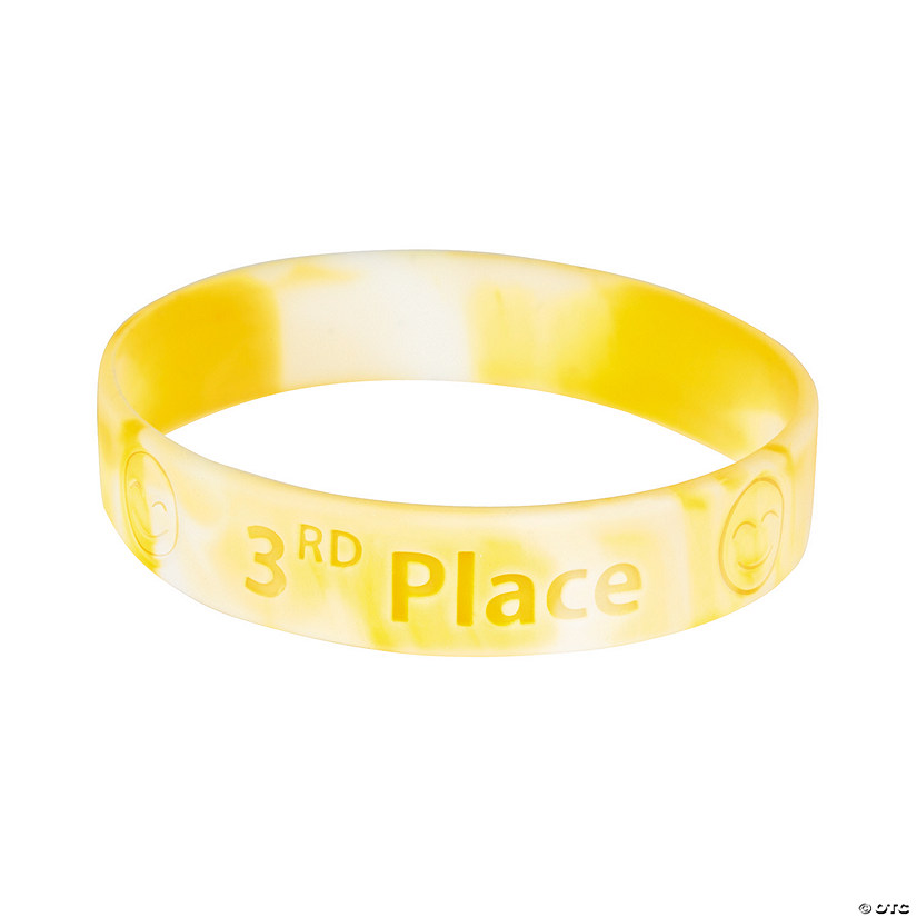3rd Place Rubber Bracelets Image