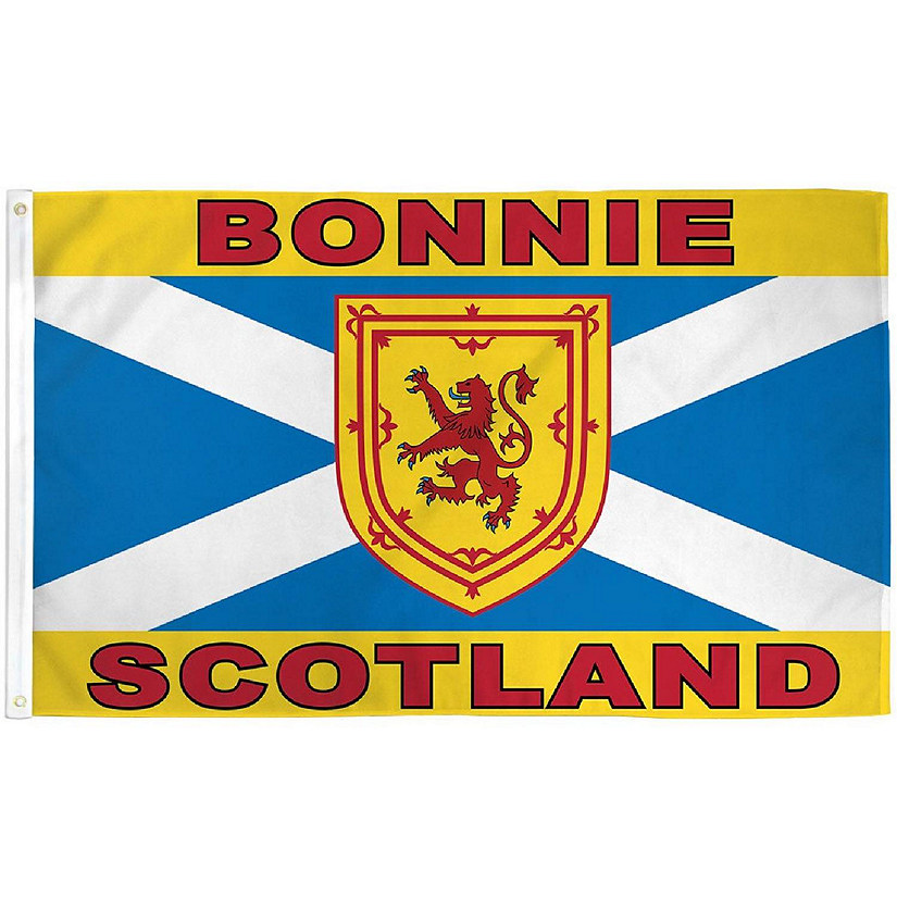 3x5 Bonnie Scotland Polyester Flag Banner Pennant Image