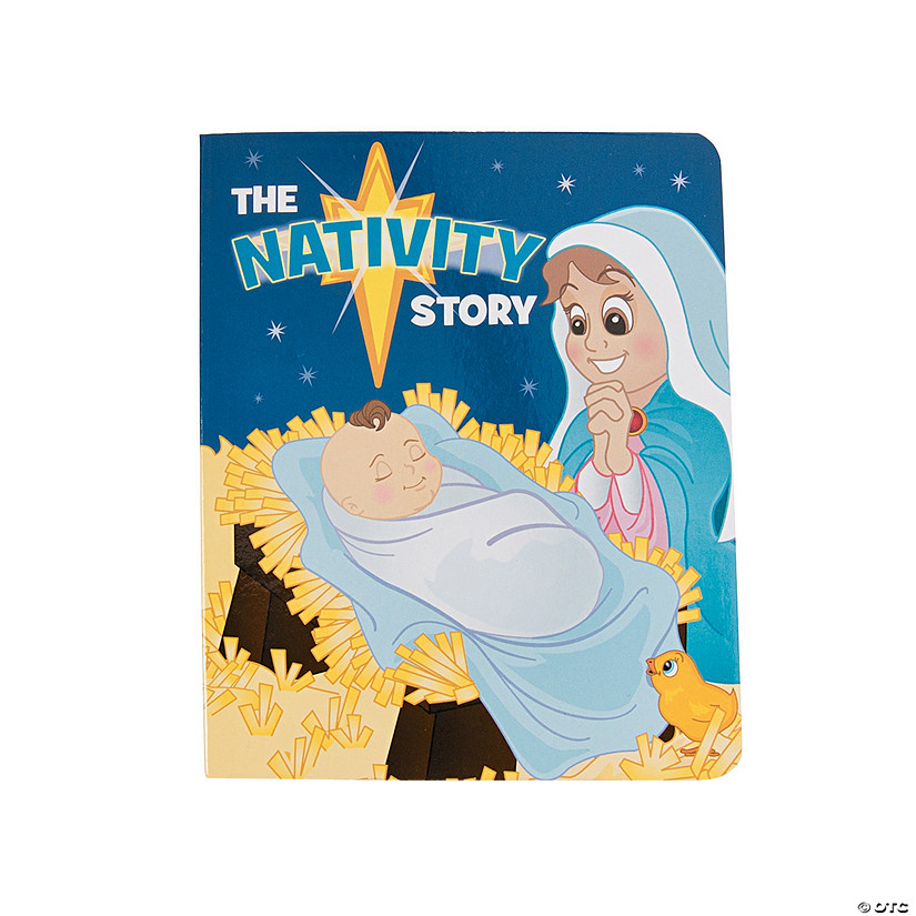 4 1/2" x 5 1/2" Mini The Nativity Story Board Books - 12 Pc. Image