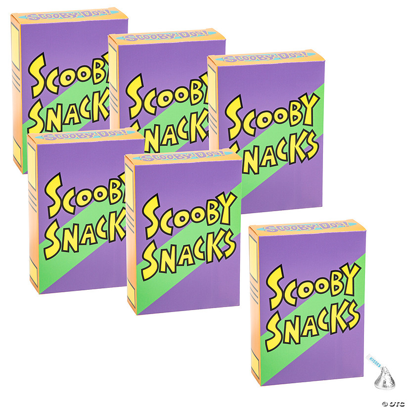 4 1/4" x 6" Bulk 48 Pc. ScoobyDoo!™ Scooby Snacks Cardstock Favor