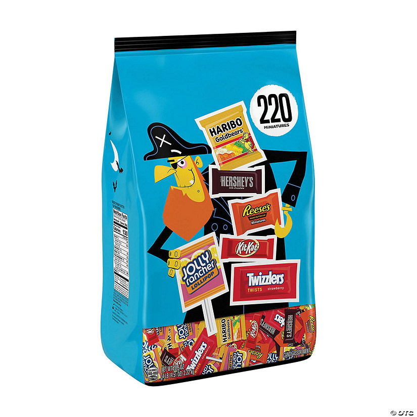 4.21 lbs. Bulk 220 Pc. Hershey&#8217;s<sup>&#174;</sup> Halloween Candy Snack-Size Candy Assortment Image