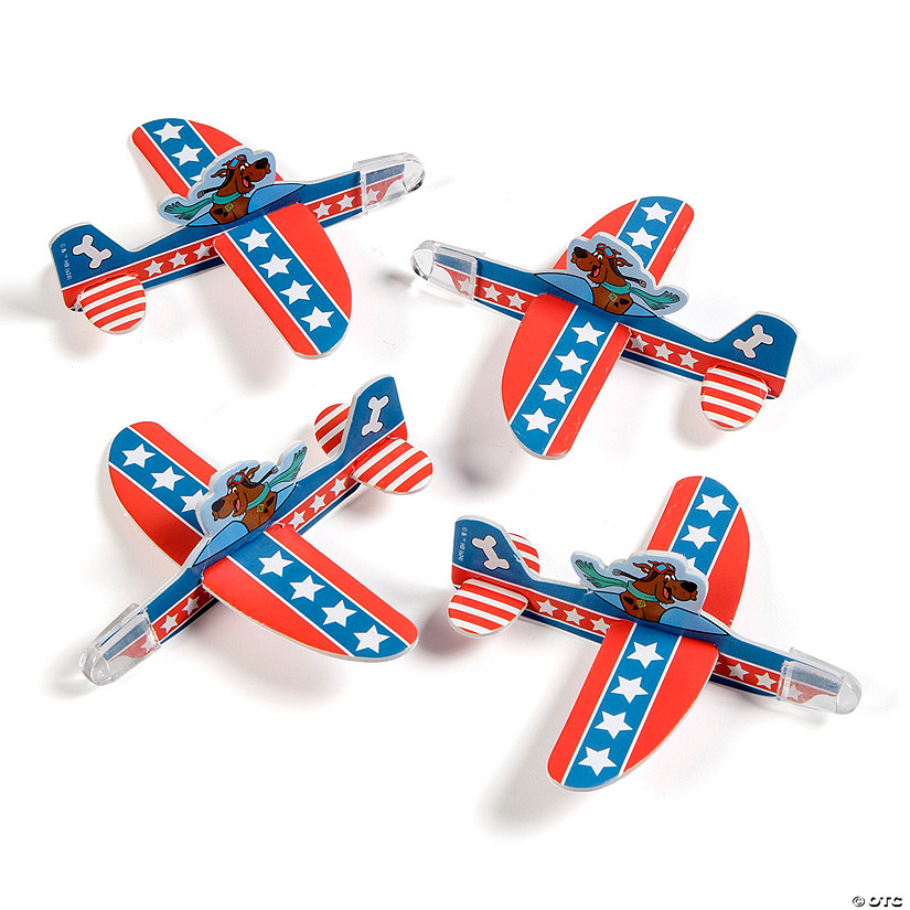 4" Bulk 48 Pc. Mini Scooby-Doo!&#8482; Patriotic Gliders Image