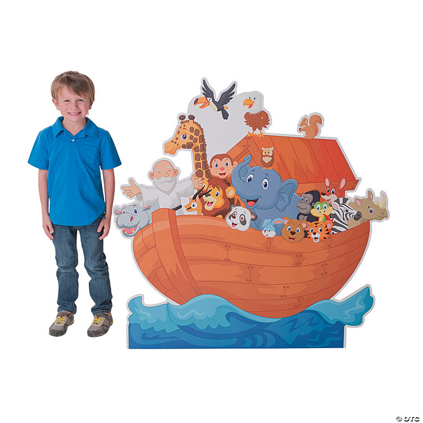 4 Ft. Noah&#8217;s Ark Cardboard Cutout Stand-Up Image