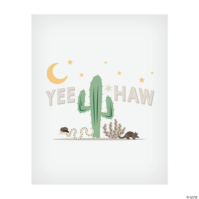 4 ft. x 6 ft. Modern Western Party Polyester Photobooth Backdrop Image