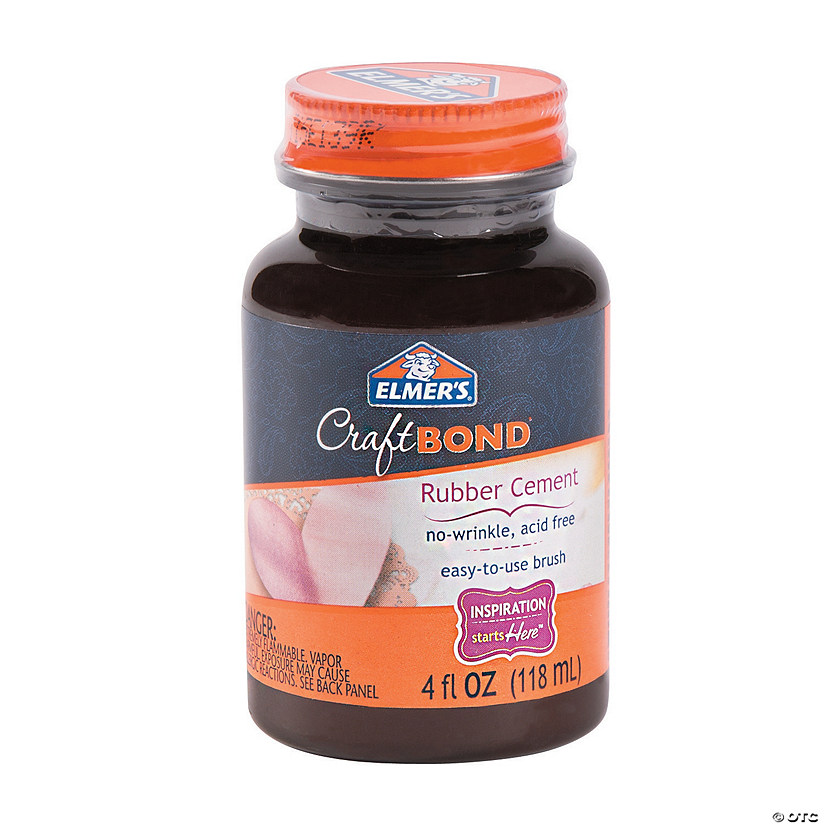 4 oz Elmer's® CraftBond® Rubber Cement Discontinued