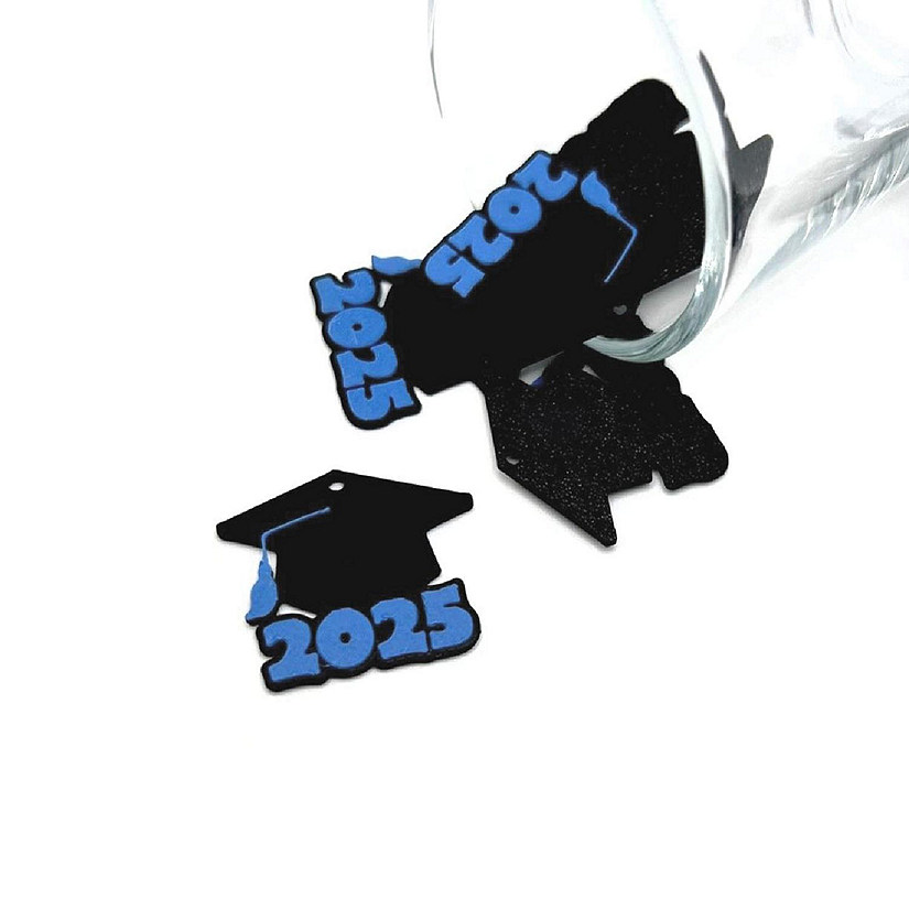 4 Pcs 2025 Graduation Cap Charms Image