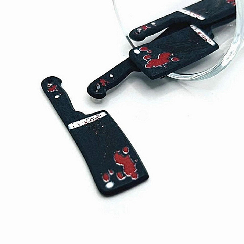 4 Pcs Halloween Cleaver Pendants Image