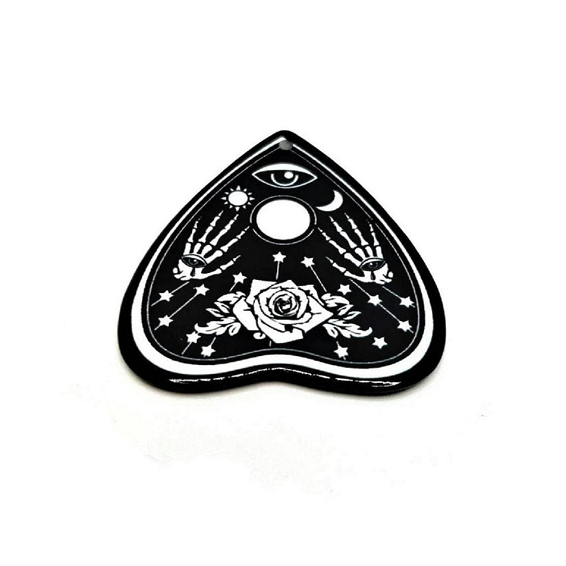 4 Pcs Rose Ouija Planchette Pendants Image