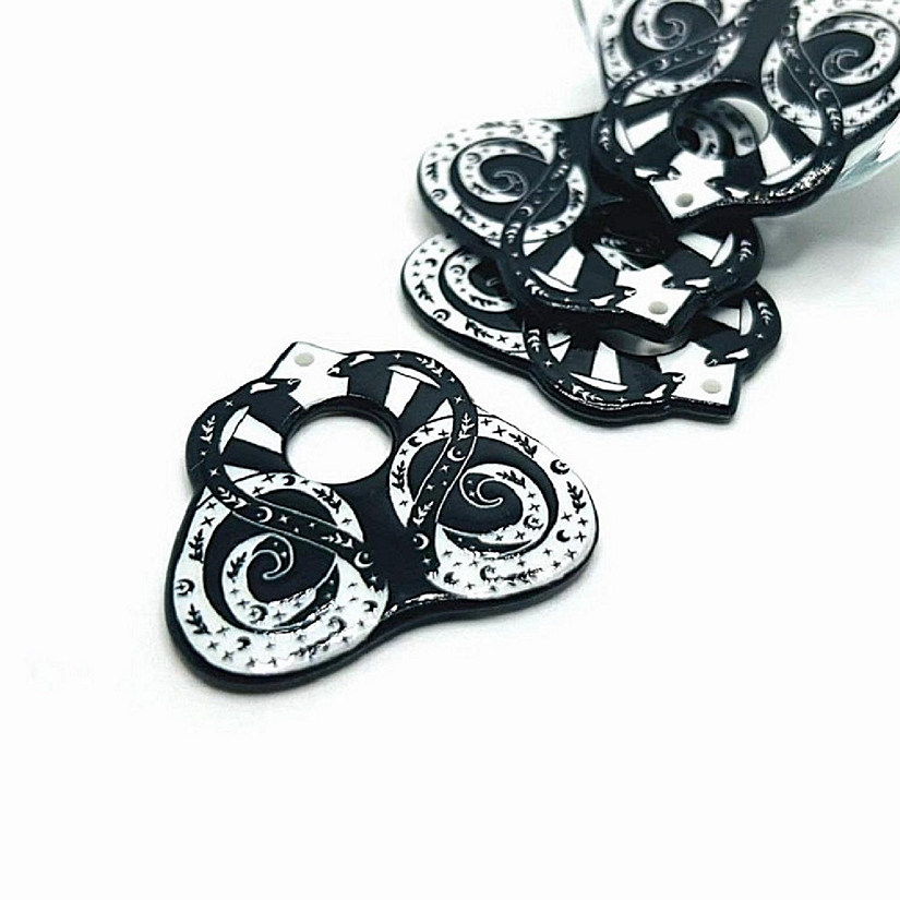 4 Pcs Snake Ouija Planchette Pendants Image