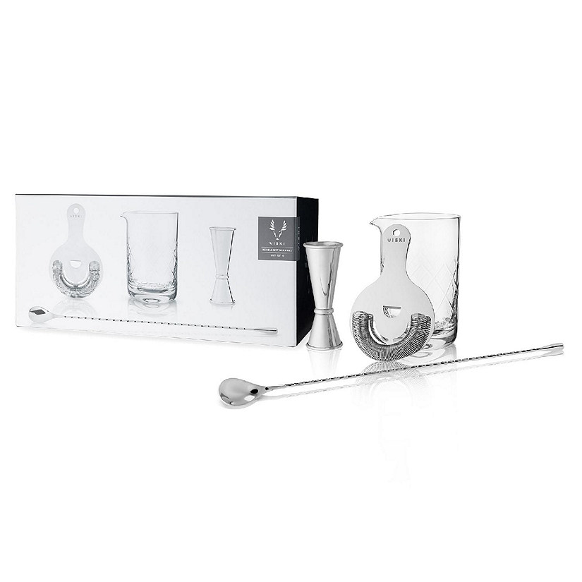 4-Piece Stainless Steel Mixologist Barware Set Image