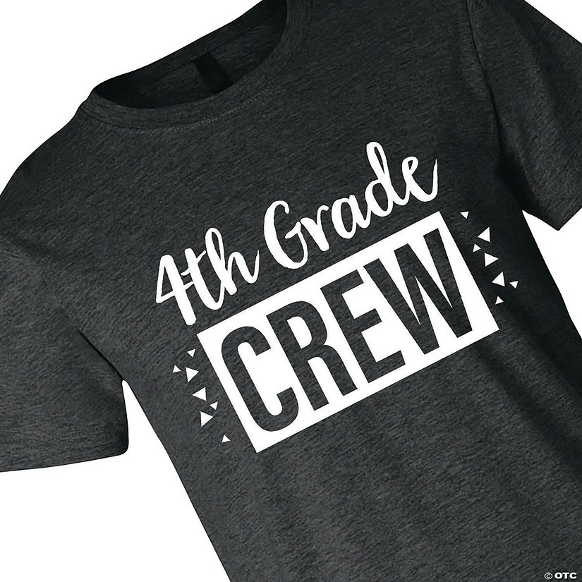4<sup>th</sup> Grade Crew Adult's T-Shirt Image