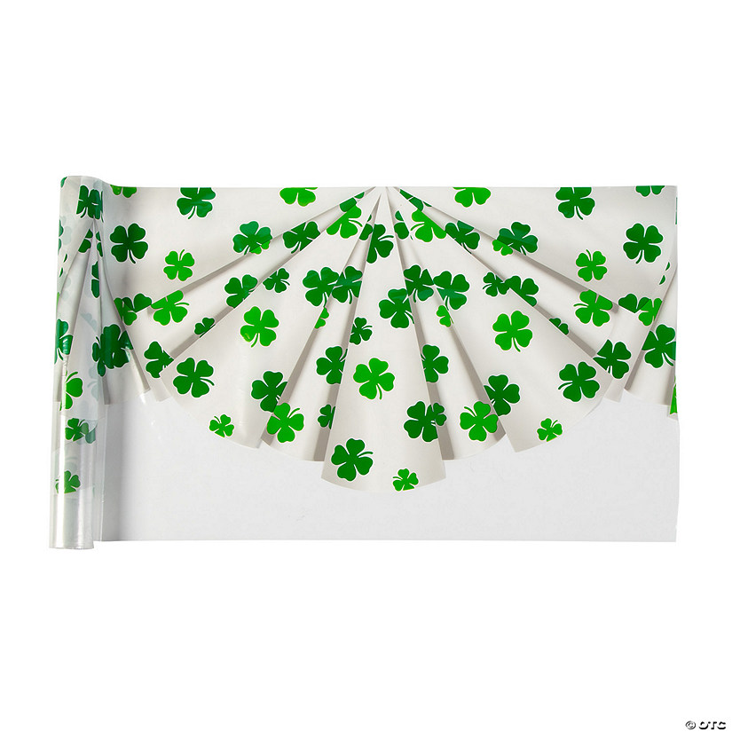 40 Ft. St. Patrick&#8217;s Day Shamrock Bunting Roll Image
