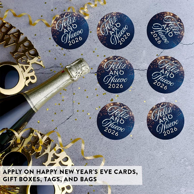 40 Label Fireworks Midnight Blue Ano Image
