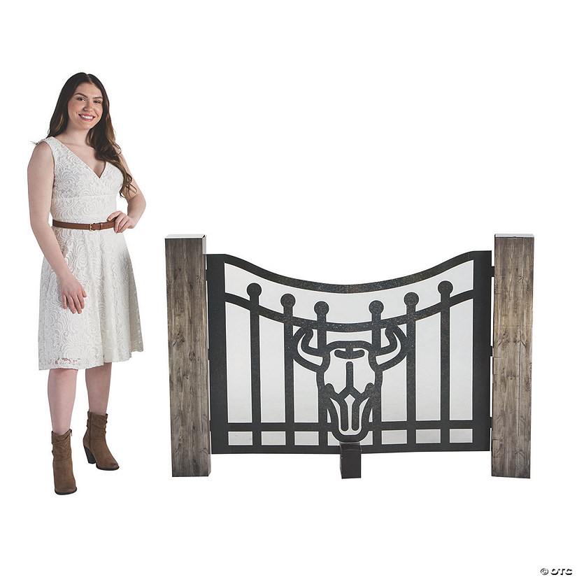 40" Western Ranch Gate Cardboard Cutout Stand-Up Image