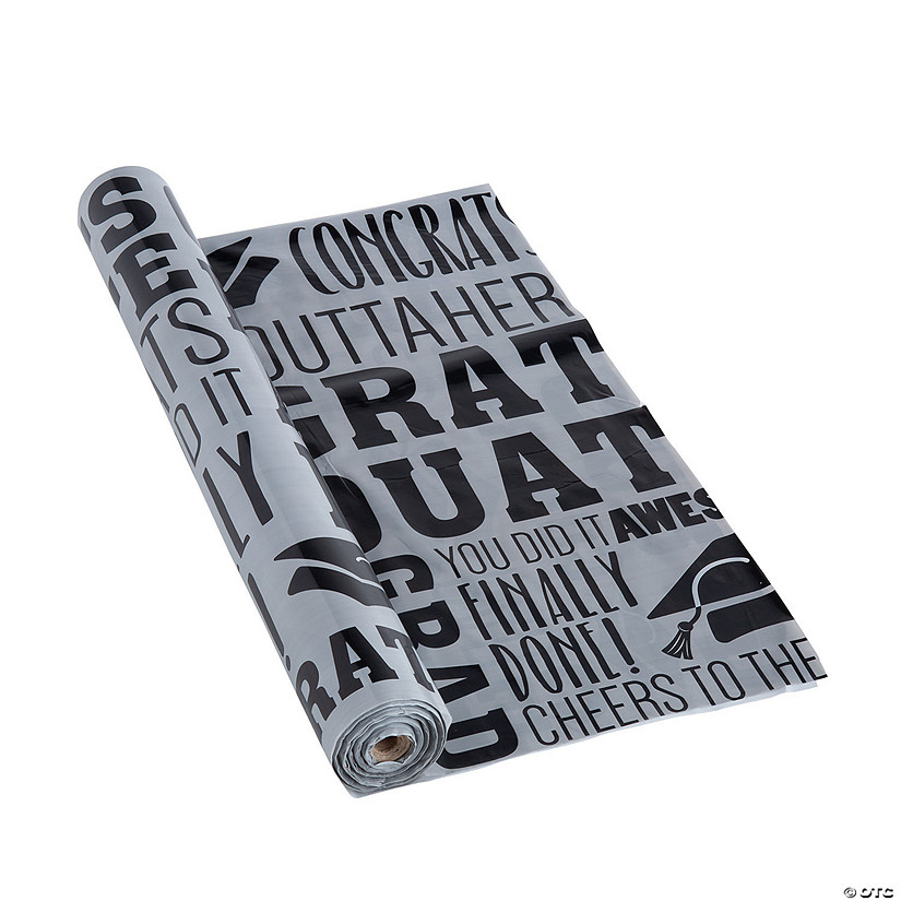 40" x 100 ft. Rad Grad Disposable Plastic Tablecloth Roll Image