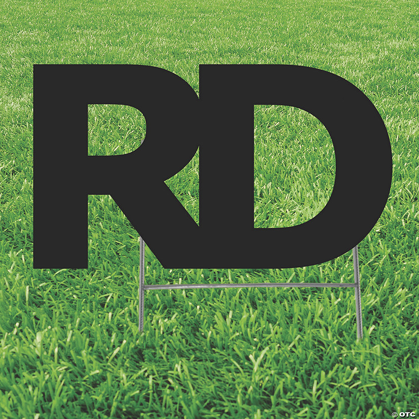 40" x 20" RD Yard Sign Image