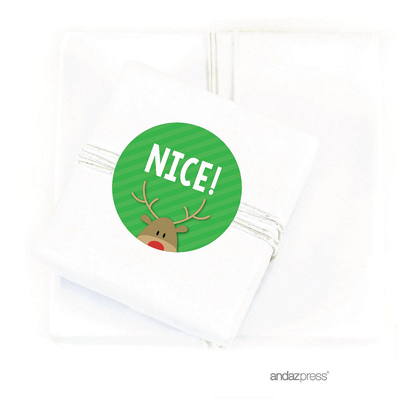 40NAUGHTY OR NICE CHRISTMAS GIFT LABELS Image