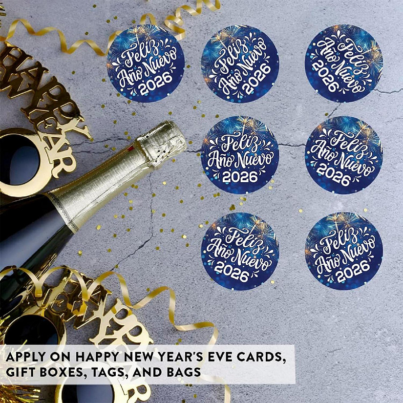 40PC 2" Fireworks Royal Blue Ano Label Image