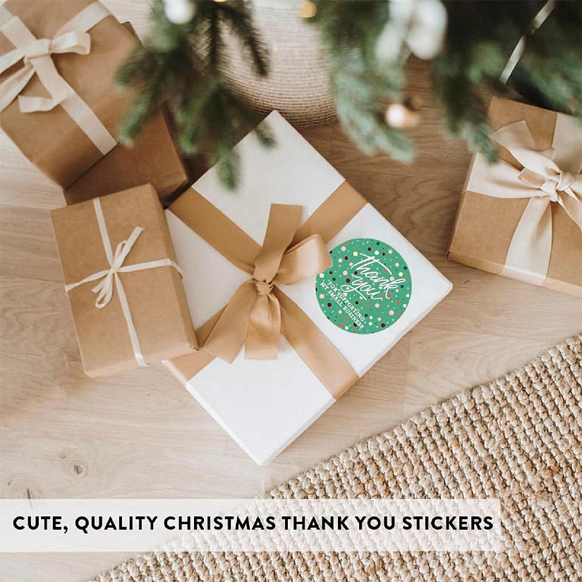 40PC Business Green with Polka Dots Image