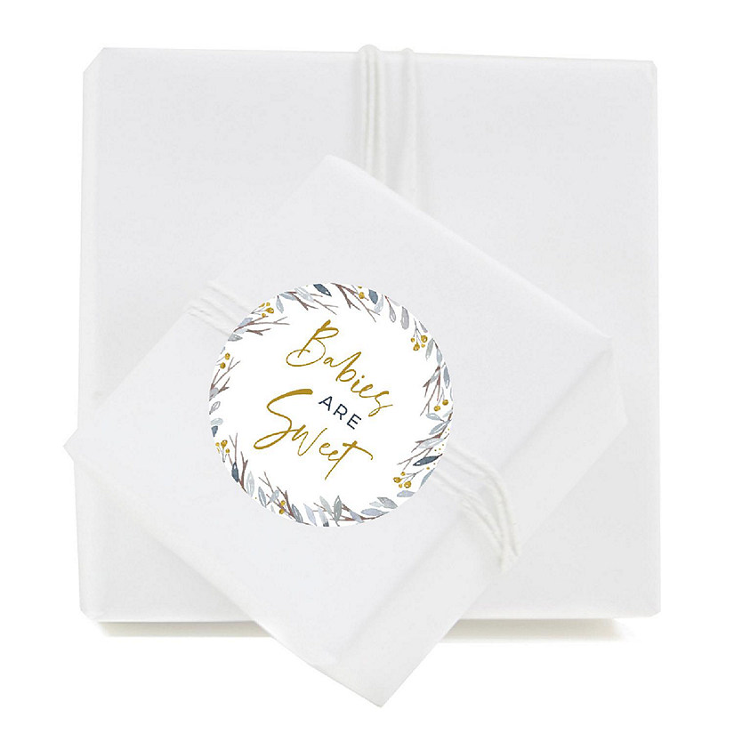 40PC Snowflakes/Gray Babies are Sweet Image